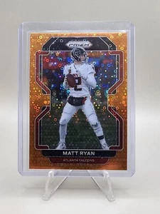 2021 Panini Prizm #324 Matt Ryan Orange Disco Atlanta Falcons - Picture 1 of 2