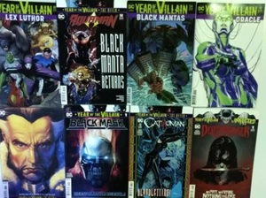 DC YEAR OF THE VILLAIN LOT OF 23 COMICS JOKER HARLEY QUINN LUTHOR CATWOMAN NM - Picture 1 of 1