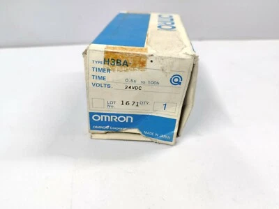 Omron H3BA 24VDC 0.5s to 100h Timer - Image 1 of 4