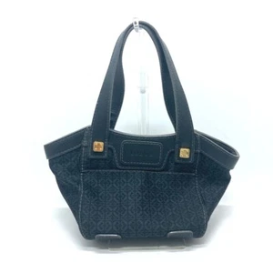 LOEWE anagram Shoulder Bags Hand Bag GoldHardware Tote Bag - Picture 1 of 14