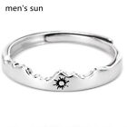 Women Men Jewelry Ring Sun Moon Open Adjustable Lover Rings Couple Rings