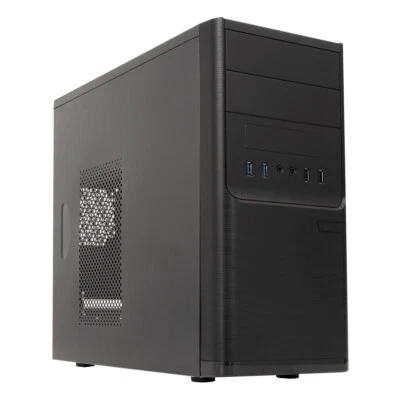UNYKA - CAJA DARK SHADOW - MATX - 500W - NEGRO -  2 x USB 3.0 + 2 x USB 2.0  - Imagen 1 de 4