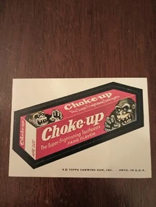 1974 Topps Wacky Packages (8th Series) (Choke-Up Toothpaste (NRMT) - Picture 1 of 2