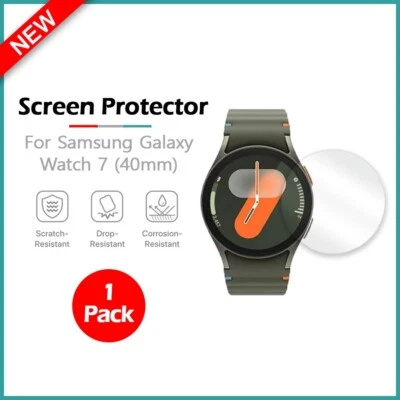 B2G1 FREE LCD Ultra Clear HD Screen Protector for Samsung Galaxy Watch 7 (40mm) - Image 1 of 4