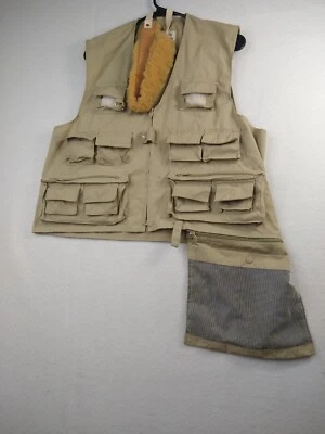 Vintage Academy Broadway Fly Fishing Vest cargo tactical hunting sz M - Image 1 of 4