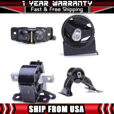 Juego de montaje de motor y transmisión x4 para Dodge Grand Caravan V6 2011-2017 anclaje de 3,6 L Foto 1 de 4