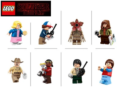 LEGO® Stranger Things Minifiguren I Mit Zubehör & Standplatte I NEU aus 75810 - Bild 1 von 4