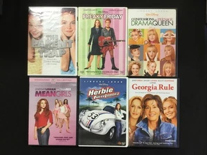 Lindsay Lohan 6 DVD Lot: Mean Girls Herbie Parent Trap Drama Freaky Georgia Rule - Picture 1 of 3