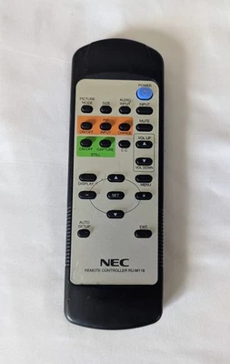 CONTROLADOR REMOTO NEC RU-M118 GENUINO PROBADO OEM / ENVÍO GRATUITO Foto 1 de 3