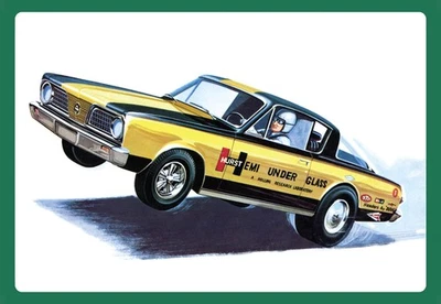 Super Boss Funny Car 1966 Plymouth Barracuda Hurst Hemi  - Amt 1153 skala 1/25 - Immagine 1 di 4