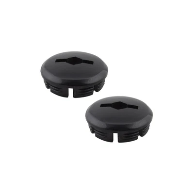 Sunlite Black Plastic Crank Dust Caps Durable OEM-Quality Bike Crankset - image 1 of 2