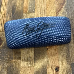 Custodia per occhiali da sole Blue Maui Jim guscio rigido testurizzato guscio di artiglio - Foto 1 di 6