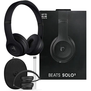 Beats Solo3 Wireless Bluetooth Kopfhörer – On-Ear  – Schwarz - Bild 1 von 8