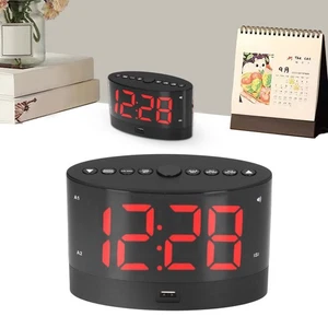 Digital Alarm Clock Alarmclock Vibrating Alarm Clock Usb Clock Home 3 - Picture 1 of 12