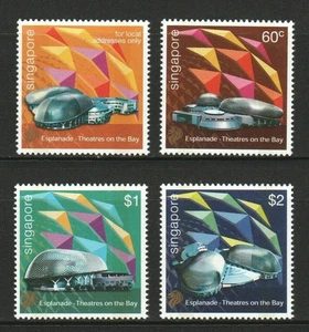 Centro de arte escénico Singapore Esplanade 2002, completo 4v mnh - Imagen 1 de 2