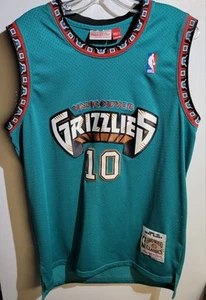 Mike Bibby Vancouver Grizzlies Teal Throwback Swingman Trikot Adidas Gr. L - Bild 1 von 2