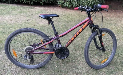 Scott Contessa JR 24 Jugendrad Mountainbike purple/orange pink 24 Zoll - Bild 1 von 4