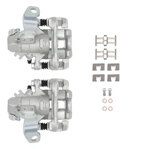 Rear Brake Caliper Assembly Pair for Honda Civic 1.8L 2006-2015 with Hardware - Picture 1 of 17