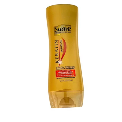 Acondicionador suavizante para infusión de queratina Suave Professionals 12,6 oz NUEVO Foto 1 de 4