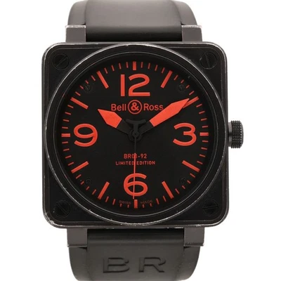 Bell & Ross Edición Limitada BR01-92 Rojo 46 mm Caja, Papeles y Accesorios, 2008 Foto 1 de 4