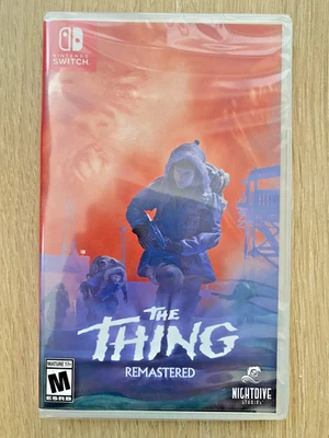 The Thing Remastered Switch Nintendo US Version New Sealed Fast Ship w Tracking - Image 1 of 4