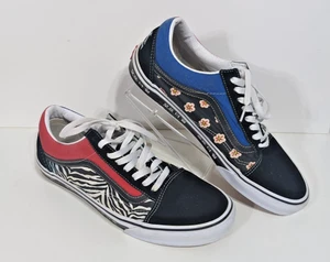Vans Old Skool Korean Typography Uniquely Rare Sneakers Mens Sz10.5 Women's 12 - Picture 1 of 11