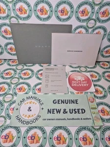 VOLVO SERVICE HANDBOOK STAMPS WALLET PORTFOLIO - Picture 1 of 12