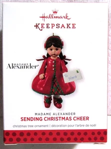 #73 - 2013 Hallmark Ornament - Madame Alexander " Sending Christmas Cheer " - Picture 1 of 2