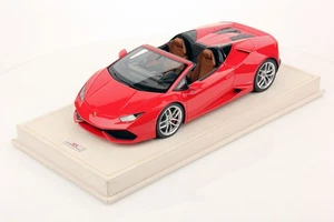 MR Collection LAMBO020F 1/18 Lamborghini Huracán LP 610-4 Spyder Rosso Mars - Picture 1 of 6