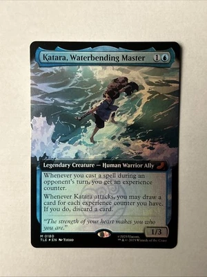 Katara, Waterbending Master M 0180 Extended Art Avatar Last Airbender Eternal NM - Image 1 of 4