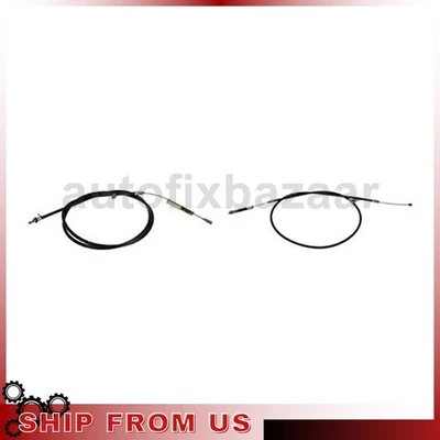 2 cables de freno de estacionamiento traseros para Chevrolet Silverado 1500 4,3 L 4,8 L 5,3 L_ Foto 1 de 4