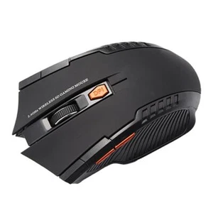 DE* 2.4GHz Wireless 2400DPI 6 Buttons USB Optical Gaming Mouse for PC Laptop - Bild 1 von 8