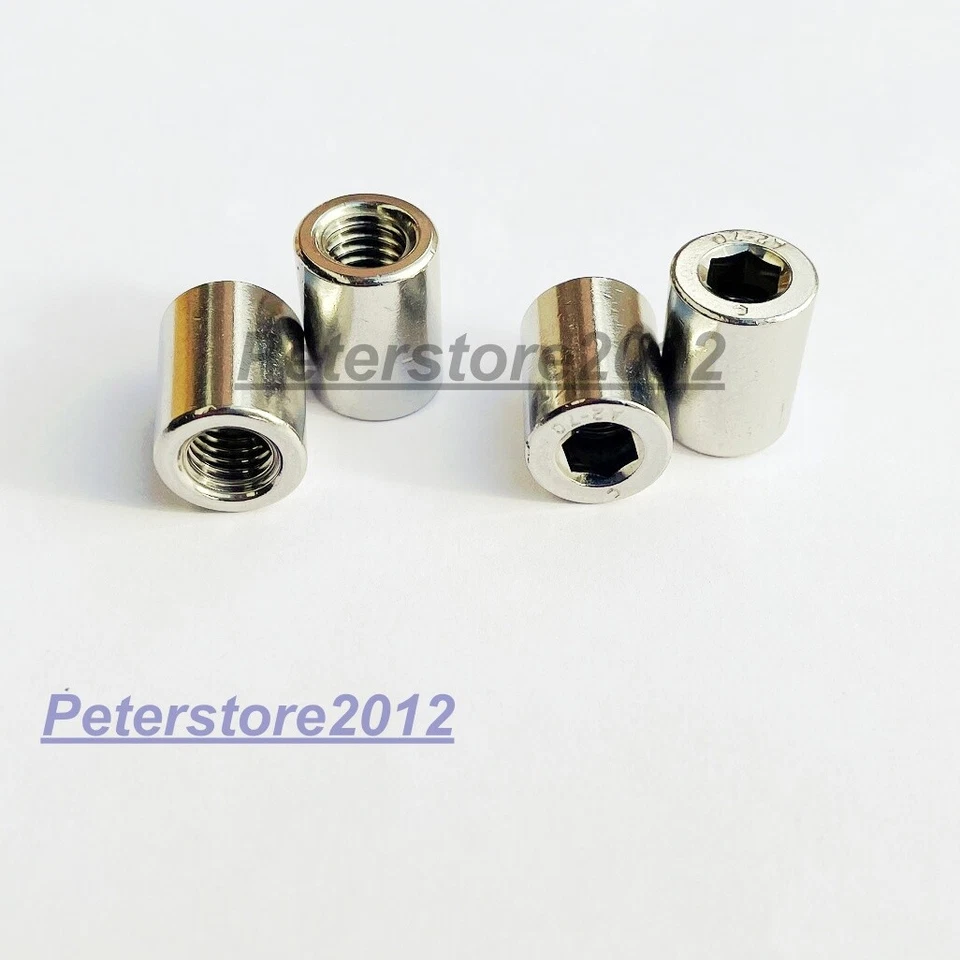 Hülsenmutter  Edelstahl A2-70 M8 x16 Muttern mit Innensechskant  - Bild 1 von 1