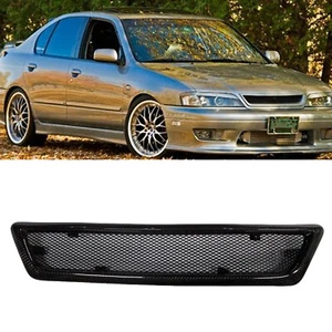 Carbon Fiber Front Bumper Grill Kit For Infiniti G20 G20t Nissan Primera 1999-02 - Picture 1 of 10