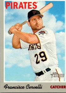 2019 Topps Heritage - Francisco Cervelli #94 - Picture 1 of 2