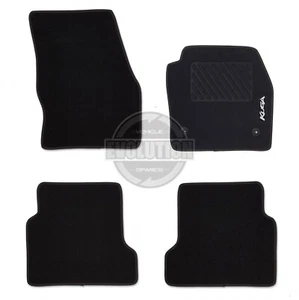 Tapetes a medida para alfombra de coche EVS negros para adaptarse a los tapetes Ford Kuga 13-20 2 tipo clip - Imagen 1 de 6