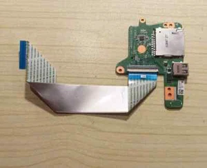 Scheda porta USB board card per HP Chromebook 14-q030ef cavo cable CARD READER - Foto 1 di 1