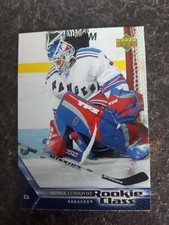 2005-06 Upper Deck Rookie Class Henrik Lundqvist RC Card# 3