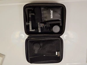 Kit de démarrage vlogging téléphone avec objectif XENVO + lumière, 2 micros BOWER, 2 supports téléphone - Photo 1 sur 11
