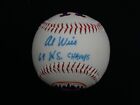 Al Weis Signed New York Mets Sports Products Baseball Inscribed 