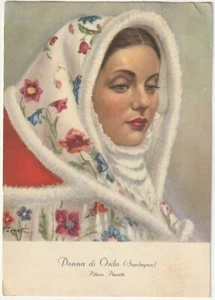 DONNA DI OSILO - SASSARI - MALER PAPAGEIEN - REISEN 1951 -43908- - Bild 1 von 1