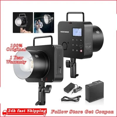 Neewer Q4 400W 2.4g TTL Flash Light COB Video Light Outdoor Camera Speedlite  - Image 1 of 4