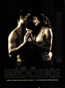 MOLSON BEER AD #14 RARE 2005 OUT OF PRINT FOR COLLECTORS BRÖÖSKE 2 SIDED - Picture 1 of 3