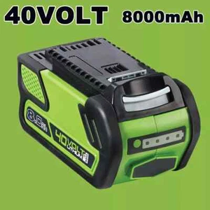 40V 8000mAH Para Greenworks G-MAX BATERÍA 29462 29472 29252 Herramienta Li-Ion 40V Batería - Imagen 1 de 12