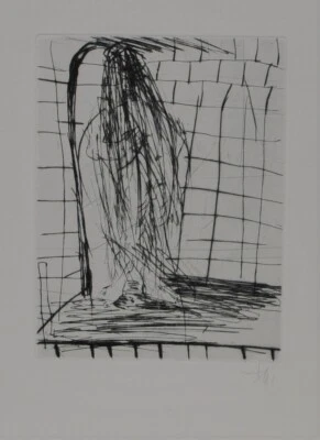 Klaus Fußmann/ Radierung / 1980 /Handsigniert/ wohl 200 Exemplare  ?/3 - Bild 1 von 2