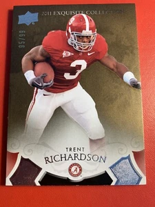 2011 Upper Deck Exquisite Collection 2012 Rookies /99 Trent Richardson #ER-TR - Picture 1 of 2