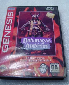 Nobunaga's Ambition - Sega Genesis 1993 Spiel und Hülle GETESTET - OHNE Handbuch - Bild 1 von 6