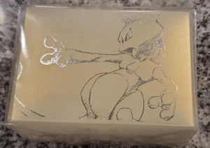 NOS New Sealed Pokemon Center Mitsuhiro Arita Japanese Sketch Deck Box Mewtwo - Picture 1 of 5