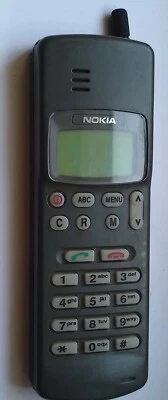 Vintage 1990s Old Retro mobile Phone Shop Display Dummy 0range Nokia  - Image 1 of 4