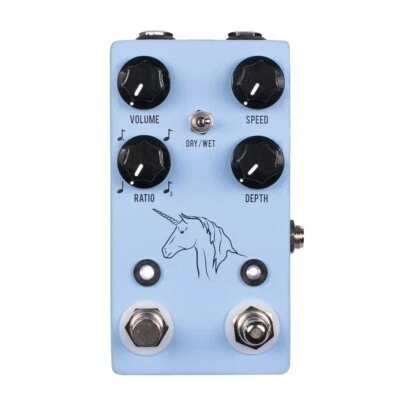 JHS Pedals JHS Unicorn V2 Analog Univibe with Tap Tempo Guitar From Japan - Image 1 of 4